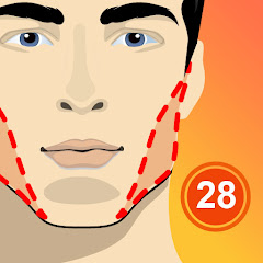 Jawline app illustration